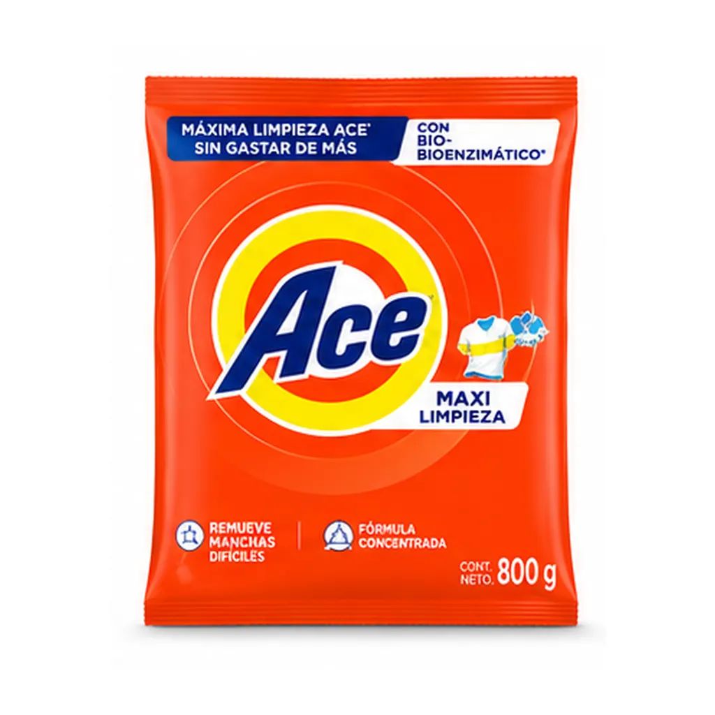 Ace Detergente Polvo Color 800 GR