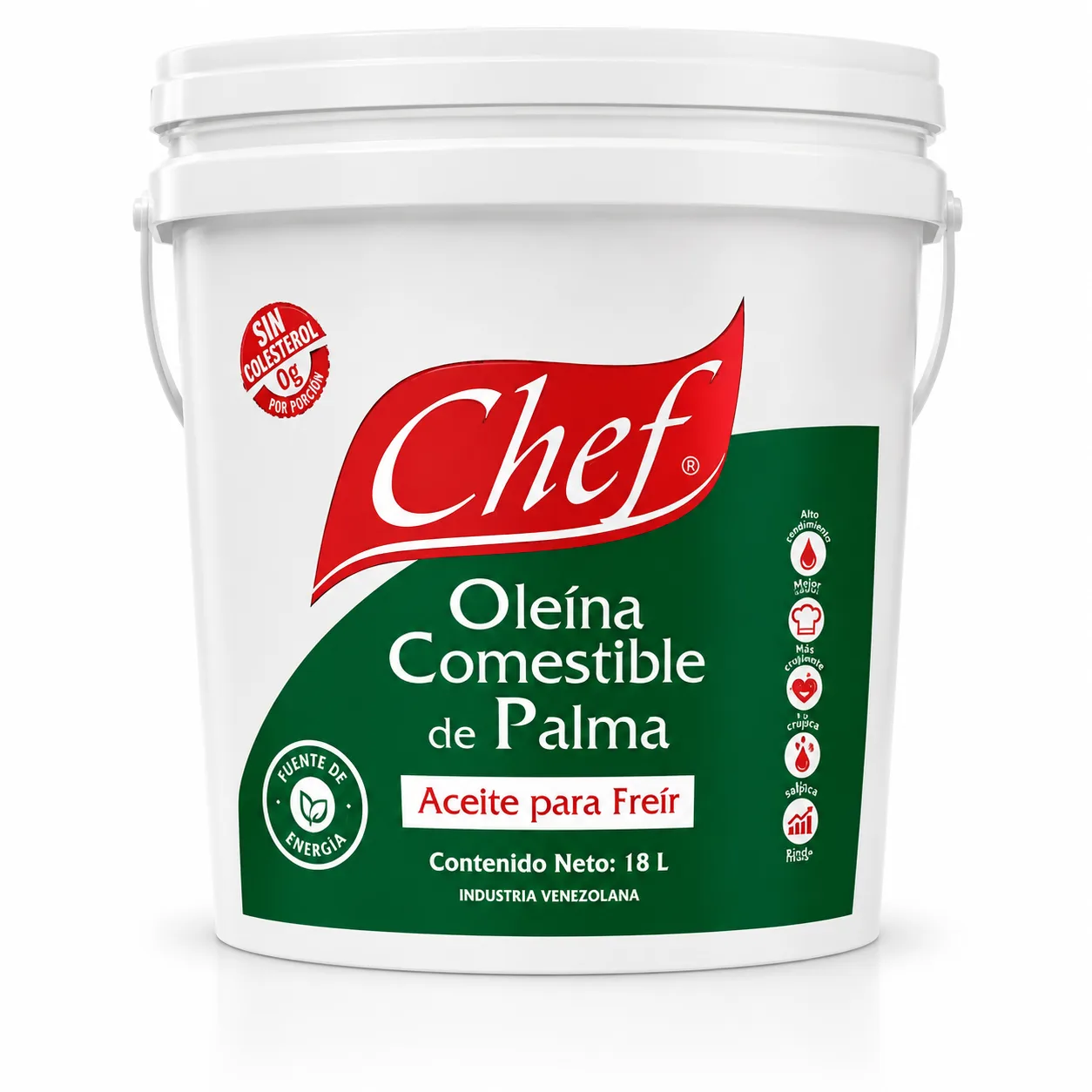 Chef Oleina Comestib Palma 18l